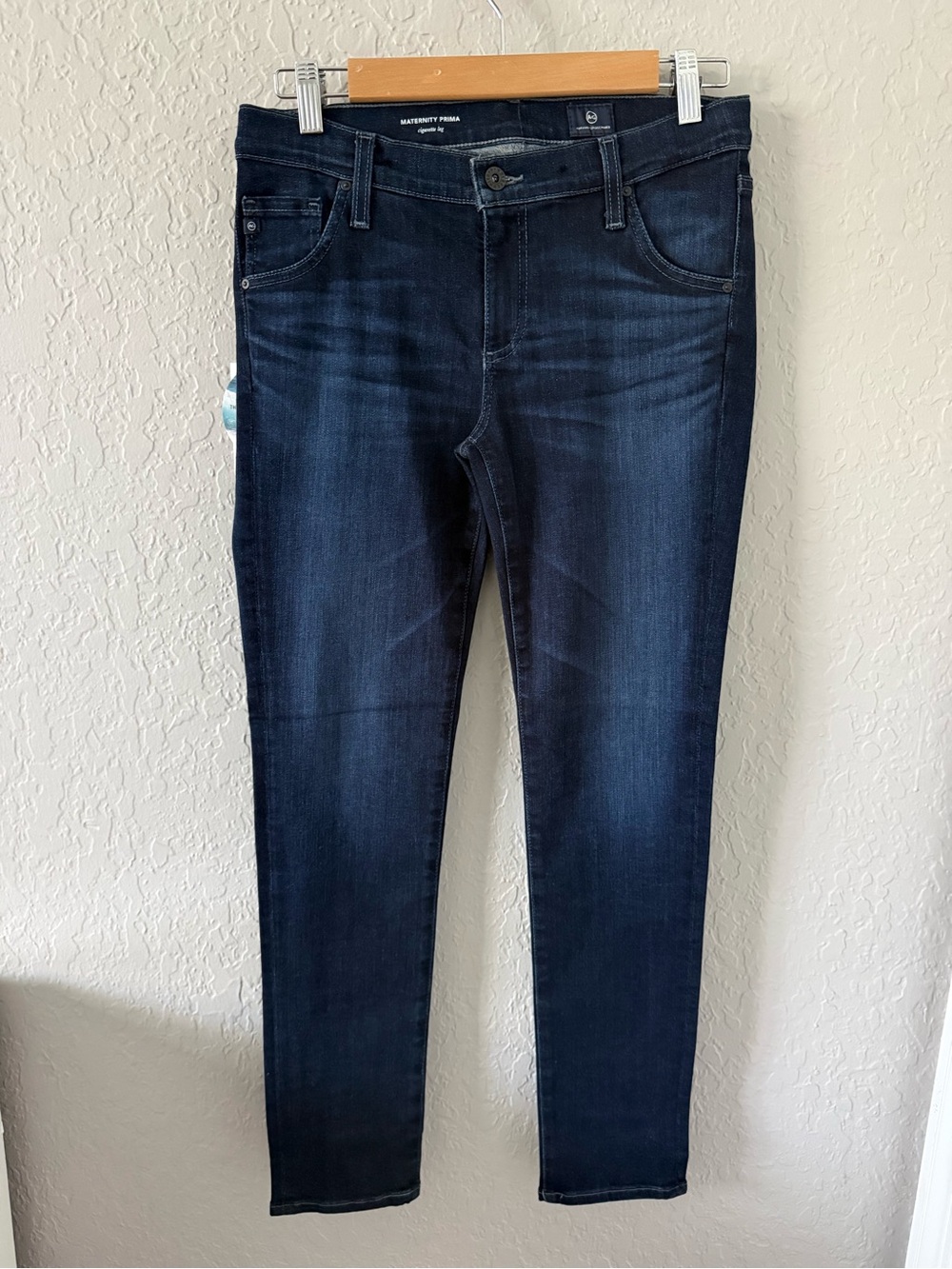Ag Adriano Goldschmied Dark Indigo Maternity Jeans 26R (size 0-2)